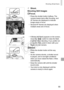 Page 5555
Shooting	(Smart	Auto)
4	 Shoot.
Shooting
	Still	Images
Focus.
zzPress	the	shutter	button	halfway.	The	camera	beeps	twice	after	focusing,	and	AF	frames	are	displayed	to	indicate	image	areas	in	focus.
XXSeveral	AF	frames	are	displayed	when	multiple	areas	are	in	focus.
zzIf	[Raise	the	flash]	appears	on	the	screen,	move	the		switch	to	raise	the	flash.	It	will	fire	when	shooting.	If	you	prefer	not	to	use	the	flash,	push	it	down	with	your	finger,	into	the	camera.
Shoot.
zzPress	the	shutter	button	all	the...