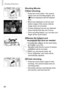 Page 5656
Shooting	(Smart	Auto)
Elapsed	Time
Shooting	Movies
Start	shooting.
zzPress	the	movie	button.	The	camera	beeps	once	as	recording	begins,	and		
[Rec]	is	displayed	with	the	elapsed	time.
XXBlack	bars	displayed	on	the	top	and	bottom	edges	of	the	screen	indicate	image	areas	not	recorded.
XXFrames	displayed	around	any	detected	faces	indicate	that	they	are	in	focus.
zzOnce	recording	begins,	you	can	take	your	finger	off	the	movie	button.
	Resize	the	subject	and	
recompose	the	shot	as	needed.
zzTo	resize	the...