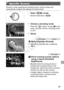 Page 9595
Specific Scenes
Choose	a	mode	matching	the	shooting	scene,	and	the	camera	will	automatically	configure	the	settings	for	optimal	shots.
1	 Enter		mode.
zzSet	the	mode	dial	to	.
2	 Choose	a	shooting	mode.
zzPress	the		button,	choose	[I]	in	the	menu,	and	then	choose	a	shooting	mode	(=		47).
3	 Shoot.
Still	ImagesMovies
I	 Shoot	portraits	(Portrait)
zzTake	shots	of	people	with	a	softening	effect.
Still	Images
	Shoot	evening	scenes	without	
using	a	tripod	(Handheld	
NightScene)
zzBeautiful	shots	of	evening...