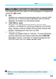 Page 259259
3 Custom Function SettingsN
C.Fn-3 Flash sync. speed in Av mode
You can set the flash sync speed for flash photography in the aperture-
priority AE (f) mode.
0: Auto
The flash sync speed is set automatically within a range of 1/200 
sec. to 30 sec. to suit the scene’s brightness. With an external 
Speedlite, high-speed sync will also be possible.
1: 1/200-1/60 sec. auto
Prevents a slow shutter speed from being set in low-light 
conditions. It is effective for preventing subject blur and camera...