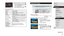 Page 128128
Editing Still Images
 ●Image editing ( = 128 – = 131) is only available when the 
memory card has sufficient free space.
 ● You can access editing screens for various functions by touching 
an image after choosing the function in the menu.
 ●When [] is shown on an editing screen, you can touch 
[] instead of pressing the [] button, if you prefer. ● When [] is shown on an editing screen, you can touch 
[] instead of pressing the [] button, if you prefer.
Resizing Images
 Still Images  Movies
Save a...