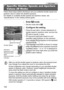 Page 142142
Follow these steps before shooting to set your preferred shutter speed and 
aperture value to obtain the desired exposure.
For details on available shutter speeds and aperture values, see 
“Specifications” in the Getting Started guide.
Enter D mode.
zSet the mode dial to  D.
Configure the setting.
zPress the o  button, choose adjustment of 
shutter speed or aperture value, and turn the 
5  dial to specify a value. 
XAn exposure level mark based on your 
specified value is shown on the exposure 
level...