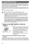 Page 4444
Camera location information (latitude, longitude, and elevation) based on 
acquired GPS signals can be added to the still images and movies you shoot, 
or this information can be logged separately. In addition to geotagging, the 
camera clock can be updated automatically.
Before using GPS functions, make sure the date, time, and local time zone 
on the camera are set correctly, as described in “Setting the Date and Time” 
(p. 17).
GPS: Global Positioning System
zUse the camera outside, where there is...