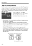 Page 110Handy Features
110
The file number is like the frame number on a roll of film. The captured 
images are assigned a sequential file number from 0001 to 9999 and 
saved in one folder. You can change how the file number is assigned.
The file number will appear on the personal computer in this format: 
IMG_0001.JPG.
Under the [5] tab, select [File 
numbering], then press . Follow 
the steps below to select a file 
numbering method, then press .
 [Continuous]: The file numbering continues in sequence even...