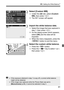 Page 9191
B: Setting the White BalanceN
2Select [Custom WB].
 Under the [2] tab, select [Custom 
WB], then press .
XThe SET screen will appear.
3Import the white balance data.
 Select the image that was captured in 
step 1, then press .
XOn the dialog screen which appears, 
select [OK] and the data will be 
imported.
 When the menu reappears, press the 
 button to exit the menu.
4Select the custom white balance.
 Press the  button.
 Press the  key to select , 
then press .
 If the exposure obtained in step 1 is...