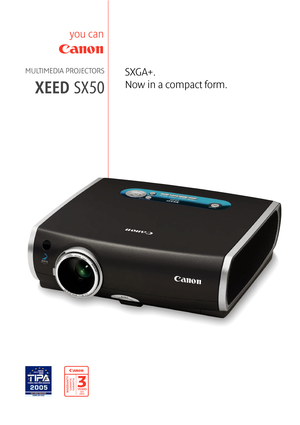 Page 1SXGA+. 
Now in a compact form.MULTIMEDIA PROJECTORS 