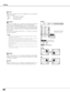 Page 4040
Setting
Capture
This function enables you to capture the image being projected
and use it for a starting-up display or interval of presentations.  
After capturing the projected image, go to the Logo function and
set it to “User”.  Then the captured image can be displayed when
turning on the projector next time or pressing the NO SHOW
button.  (p22) 
To capture the image, select [Yes].  To cancel the Capture
function, select [No].  
✔Note:
• Before capturing an image, select Standard in the Image...