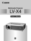Page 1E
English
Multimedia Projector
Owner’s Manual
LV-X4 