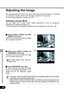 Page 4848
PROJECTING AN IMAGE FROM AV EQUIPMENT
Adjusting the Image
The image adjustment method is the same as that used when the projector is connected
to a computer. Lets take a look at only the topics specific to AV equipment.
For other image adjustment methods, see P30.
Selecting a Screen Mode
You can select one of three screen modes depending on your AV equipment,
specifications of playback software, etc.
• A screen mode can be selected by selecting “Screen settings” from the menu. (58)
 
• The upper,...