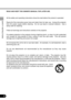 Page 88
SAFETY INSTRUCTIONS
READ AND KEEP THIS OWNERS MANUAL FOR LATER USE.
All the safety and operating instructions shoud be read before the product is operated.
Read all of the instructions given here and retain them for later use.  Unplug this projector
from AC power supply before cleaning.  Do not use liquid or aerosol cleaners.  Use a
damp cloth for cleaning.
Follow all warnings and instructions marked on the projector.
 
For added protection to the projector during a lightning storm, or when it is left...