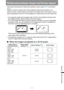 Page 283
283
Appendix
Other Information
Relationship between Aspect and Screen Aspect
This section describes the relationship between screen aspect ( P57) and aspect 
( P63 ).
Select an optimum aspect ratio of the projected image (screen aspect) or an 
optimum screen mode (aspect) according to  the aspect ratio of the screen, type of 
input image signal and so on for the projection to make best use of the screen size.
• If a computer image with an aspect ratio of 16:9 is not projected correctly when 
the setting...