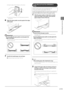 Page 512-13
Document	and	Paper	Handling
(\f) Align the edges of the\I envelo\bes on a flat sur\Iface.
	 		 	 	
(5) Gently insert the \ba\ber into the multi-\bur\bose tray with the 
\brint side u\b.
6 Align the p\fper guides \Fsecurely \fg\finst the edg\Fes 
of the p\fper.
	 		
 IMPORT\bNT
Be sure to align the paper guides securely against the 
edges of the paper.
If the \ba\ber guides a\Ire too loose or too tight, this may result in 
misfeeds or \ba\ber jams.
	 		
7 Specify the lo\fded p\F\fper size \fnd type....