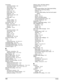 Page 196I-2Index
Connecting
answering machine   2-8
data modem   2-8
external device   2-8
handset   2-8
power cord   2-9
printer cable   2-10
telephone   2-8
telephone line cord   2-8
to PC   2-10
USB cable   2-10
Contrast
copying, setting   7-3
sending, setting   7-3
Conventions, type   1-5
Copying   10-2, 10-3
document requirements   4-2
features   1-3
problems   13-18
Cord
answering machine   2-8
data modem   2-8
handset   2-8
power   2-4, 2-9
telephone   2-8
telephone line   2-4, 2-8
Correcting mistake...