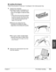 Page 63Chapter 5 Print Media Handling5-5
Print Media
Handling
3Loading Envelopes
Follow this procedure to load up to 7 envelopes in the multi-purpose tray:
1Prepare the envelopes.
❚Arrange the stack of envelopes on a 
firm, clean surface, and press down
firmly on the edges to make the folds
crisp.
•Press all the way around the envelopes
to remove any curls and expel air from
inside the envelopes. Also, press firmly
on the area that corresponds to the
edges of the back flap.
❚Remove any curling from the...