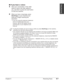 Page 117Chapter 8 Receiving Faxes8-7
Receiving Faxes
■If you hear a voice:
4Start your conversation. If the caller
wants to send a fax after talking to
you, ask them to press the start button
on their fax machine.
5When you hear a long beep, press
Start/Copyon your machine and
hang up to begin receiving the
document.
•If you are using the extension telephone
and it is located away from your
machine, dial 25 (the default remote
receiving ID) on your telephone and
hang up.
n
•If using the handset, be sure to hang...