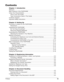 Page 9Prefaceix
Contents
Chapter 1: Introduction
Welcome ................................................................................................................1-2
Main Features of the FAXPHONE .........................................................................1-3
Using Your Documentation ....................................................................................1-4
How to Use This Guide......................................................................................1-4
Type...