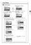 Page 533-5
Copying
 Copy  Settings 
    2-Sided  Copying     Copy mode screen     Setting screen 
     
   
Copy: Press Start
100%      LTR
 Density:  0
 Original Type: Text
...
 2-Sided: Off
1
+
-
01
    
2-Sided
Off
1   2-Sided
Format Settings  
  
  
  
  
 Setting screen     Setting screen 
       
2-Sided
 Off
 1  2-Sided
 2  2-Sided
 2  1-Sided   
  2-Sided
 Off
 1  2-Sided
 2  2-Sided
 2  1-Sided  
 Press  [] or [] to select  à [OK] 
 Press  [
] or [] to select  à [OK] 
  
 Press  [] or [] to select...