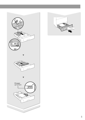 Page 5\b
Installing the Printer
Fill \fa\fer 
u\f to here     