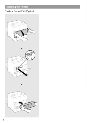 Page 88
Installing the Printer
Envelo\fe Feeder EF-A1 (O\ftion)   