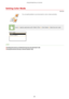 Page 269SettingColorMode
1469-04X
 You can specify whether to scan documents in color or black and white.
  Specify a destination with /    Select the color mode
LINKS
SendingDocumentsasE-MailsDirectlyfromtheMachine(P.246)
SavingDocumentsDirectlyinSharedFolder(P.253)
Using the Machine as a Scanner
261       