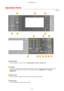 Page 33OperationPanel
1469-00F
[Home@key
Press to display the  Screen. 
CustomizingtheScreen(P.33)
Display
You can view the progress of copy, fax, and other jobs and error statuses. The display is a touch panel, allowing you to operate the screen by touch to specify settings. 
Display(P.28)    Usingthe
Display(P.35)
[Reset@key
Press to cancel the settings and restore the previously  speci4ed settings.
[Clear@key
Press to delete the entered numbers and text.
Basic Operations
25          