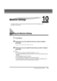 Page 109CHAPTER
Accessing the Machine Settings10-1
10Machine Settings
This chapter explains how to adjust machine settings. The list of all the settings is also 
provided for your reference.
Accessing the Machine Settings
1Press [Menu].
2Press [ (-)] or [ (+)] to select the menu you want to change ➞ 
press [Set].
You have now accessed the settings in the list.
3Press [ (-)] or [ (+)] to select the sub menu you want to change ➞ 
press [Set].
NOTE
•For details on sub menus, see Menu Descriptions, on p. 10-2.
•If...