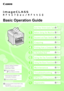 Page 1Quick View- Perform Useful Tasks
Next 
Page
Before Using the MachineP. 1 - 11
Document and Paper HandlingP. 2 - 12
CopyingP. 3 - 13
Printing from a ComputerP. 4 - 14
Registering Destinations 
in the Address BookP. 5 - 15
Using the Fax FunctionsP. 6 - 16
Using the Scan FunctionsP. 7 - 17
MaintenanceP. 8 - 18
TroubleshootingP. 9 - 19
Registering/
Setting the Various FunctionsP.10-110
AppendixP.11-111
Basic Operation Guide
Be sure to read the manual before using 
the machine.
Keep the manual for future...