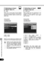 Page 5656
SETTING UP FUNCTIONS USING MENUS
When images from AV equipment is not
projected correctly (irregular color or no
image), you can select an input signal
type manually.
The input signal is
automatically set.
If images are not projected
correctly in the Auto mode,
select one of input signal
types shown on the left. 
Confirm the input signal type
according to the Users Manual that
came with the AV equipment
connected.
Selecting an Input 
Signal Type (2)
When two or more types of input signals
are found...