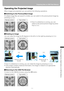 Page 113113Projecting Data on USB Flash Memory
Projecting an Image from a Digital Camera or an USB Flash Memory
Operating the Projected Image
When images are projected, you can perform the following operations.
■Switching to the Previous/Next Image
If multiple image files are saved in a folder, you can switch to the previous/next image by 
pressing [ ] / [ ].
■Rotating an Image
You can rotate the image by 90 degrees to the left or to the right by pressing [].
 Even if a slideshow is running, you can rotate the...