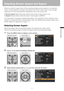 Page 5555
Projecting an Image 
Selecting Screen Aspect and Aspect
Select an optimum aspect ratio of the projecting image (screen aspect) or an optimum 
screen mode (aspect) according to the aspect ratio of the screen, type of input image 
signal and so on for the projection making best use of the screen size.
[Screen aspect]: Select the same aspect ratio as that of the screen in use.
[Aspect]: Select [Auto] unless the type of input signal is [VIDEO].
You may need to change the setting depending on the...