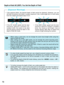 Page 72Depth-of-field AE (DEP): You Set the Depth of Field
72
•When using a zoom lens, do not change the zoom focal length while using \
the
depth-of-field AE mode.
• After setting one or two dEP points, do not change the active focusing p\
oint.
Doing so will cancel the dEP point(s) that has been set and you will h\
ave to start
over with the newly selected focusing point.
• Depth-of-field AE cannot be used with flash. If flash is used, the resul\
t will be the
same as using Program AE with flash.
• If...