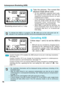 Page 78Autoexposure Bracketing (AEB)
Take the pictures. The current film
advance mode will be used.
•On the viewfinder’s exposure level scale,
the exposure level indicator will mark the
respective bracketing amount as each
bracketed shot is taken.
• In the continuous shooting mode, holding
down the shutter button will take all three
bracketed shots continuously. The
shooting will then stop automatically.
• When AEB is used with the self-timer, the
three bracketed shots will be taken in
succession after the 2-...