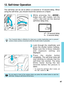 Page 87While pressing the < >
button and < > button, turn the
 dial and set the desired
self-timer delay time.
: 10-second delay
: 2-second delay
12. Self-timer Operation
The self-timer can be set to either a 2-second or 10-second delay. When
using the self-timer, you should mount the camera on a tripod.
87
Look through the viewfinder and
press the shutter button halfway.
Make sure the in-focus indicator
and exposure setting are
displayed.
Press the shutter button
completely. The self-timer lamp will
start...