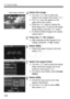 Page 126
126
a Copying Images
 4Select the image.
  Turn the < 5> dial to select the 
image to be copied, then press < 0>.
X The < X> icon will appear on the 
upper left of the screen.
 
Press the  button to display the 
three-image view. To return to the single-
image display, press the <
u> button.
  To select another image to be copied, 
repeat step 4.
5Press the < H> button.
 After selecting all the images to be 
copied, press the < H> button.
6Select [OK].
 Check the target memory card and 
press < 0>....