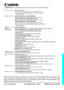 Page 212
This Instruction Manual booklet is current as of August 2007. For information on 
the camera’s compatibility with any accessories and lenses introduced after this 
date, contact any Canon Service Center.
CT1-1018-000 © CANON INC. 2007 PRINTED IN JAPAN
CANON INC. 30-2, Shimomaruko 3-chome, Ohta-ku, Tokyo 146-8501, Japan
U.S.A.   CANON U.S.A. INC.
   One Canon Plaza, Lake Success, NY 11042-1198, U.S.A.   For all inquires concerning this product, call toll free in the U.S.  
1-800-OK-CANON
CANADA   CANON...