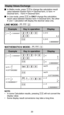 Page 2120
  In Maths mode, press         to change the calculation result value between fraction form     Decimal form,     form   
Decimal form, √ form     Decimal form.
  In Line mode, press         to ONLY change the calculation 
result value between fraction form     Decimal form, the other  
      and √ calculation will display the decimal value only.
NOTE:
•  In some Calculation results, pressing         will not convert the  display value.
•  Some display result conversions may take a long time....