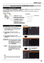 Page 3939
VIDEO	InputVIDEO	Input
Choose COMPUTER	1(COMPONENT) or COMPUTER	1	(SCART) by pressing the COMPONENT or the COMPUTER 1 button on the remote controller.Before using these buttons, correct input source should be selected thro\
ugh Menu operation as described below.
1
Input	Menu
2Use the Point ▲▼ buttons to select COMPUTER 1 and then press the Point ► button.
Input	Source	Selection	(COMPONENT,	SCART)
When the input source is coming from video equipment connected to the COMPUTER IN 1/S-VIDEO IN/COMPONENT...