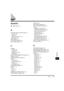 Page 132 
Index 
11-3 
Appendix
 
11 
Index 
Symbols 
 (–),   (+) keys, 1-5 
A 
ADF (Automatic Document Feeder), 1-2
capacity, 3-5
jams in, 9-7
loading documents in, 3-4
paper path, 3-6
Alarm indicator, 1-5
AUTO CLEAR setting, 10-4
AUTO SORT setting, 10-5 
C 
Cartridge
handling, 8-6
recycling, 8-7
replacing, 8-4, 8-14
storage, 8-6
CASS PAPER MISMATCH message, 9-10
Cassette, 1-2, 2-4
CHECK PRINTER message, 9-9
Cleaning
ADF area, 8-3
machines exterior, 8-2
periodic, 8-1
scanning area, 8-2
CLEAR ADF message, 9-9...