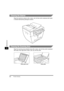 Page 83 
Periodic Cleaning 
8-2 
Maintenance
 
8 
Cleaning the Exterior 
Wipe the machines exterior with a clean, soft, lint-free cloth moistened with water 
or diluted dishwashing detergent solution. 
Cleaning the Scanning Area 
Wipe the scanning area (shaded area) with a clean, soft, lint-free cloth moistened 
with water, then wipe with a clean, soft, dry, lint-free cloth.
Platen glass coverPlaten glass 
LD_Basic_US.book Page 2 Friday, December 5, 2003 5:52 PM 