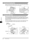 Page 85Periodic Cleaning8-2
Maintenance
8
Cleaning the Scanning Area
Wipe the scanning area (shaded area) with a clean, soft, lint-free cloth moistened 
with water, then wipe with a clean, soft, dry, lint-free cloth.
Cleaning the ADF Area
Black lines may appear in copies when the ADF is used to feed documents.
This is caused by paste, ink, correction fluid, or other foreign matters in the read 
area of the platen glass (shaded area). Use a clean soft cloth to wipe the read area 
clean. Take particular care to...