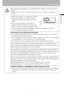 Page 1919Safety Instructions
Safety Instructions
When placing the projector on a castered stand or table, be sure to lock the 
casters.
 Failure to do so may cause the projector to move or topple, resulting in an 
injury.
Position the projector in a horizontal position.
 Install the projector correctly. Incorrect 
installation may cause troubles and acci-
dents.
 Do not tilt the projector more than 20 
degrees above and below the horizontal.
 When you want to use your projector point-
ing up or down, make...