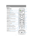 Page 36Part Names
36
■RS-RC05
POWER button (P56, P80)
Turns the projector on or off.
IMAGE button (P79)
Switches the image mode (image quality).Pointer buttons (P90)
Selects the upper, lower, left or right item 
in the menu. Performs remote control 
channel settings when the remote control 
is used via the infrared transmitter. (P124)
OK button (P92)
Determines the item selected from the menu.
ZOOM button (P71)
Adjusts the image size.
[ ] / [ ] buttons: Increase the image size.
[ ] / [ ] buttons: Decrease the...