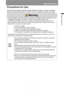 Page 2323
Safety Instructions
Safety Instructions
Precautions for Use
As this section contains important safety-related information, be sure to read the 
following carefully beforehand in order to use your projector correctly and safely.
During installation, keep the projector plug easily accessible so that the projector can be 
unplugged immediately if necessary, or keep a circuit breaker within reach.
If the following situations occur, turn the power off, remove the power plug from the 
power outlet and...