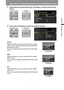 Page 6161
Step 4 Select an Aspect Ratio (Screen Aspect) Matching the Screen
Operation
Projecting an Image
3Select [Screen aspect] with the [ ] / [ ] buttons, and then press the OK 
button.
4Use the [ ] / [ ] buttons to select the desired contents.
16:10
Select this when you use a screen with an aspect 
ratio of 16:10. Also select this screen aspect when 
projecting on a wall.
You can correct keystone distortion with this mode. 
(P68)
16:9
Select this when you use a screen with an aspect 
ratio of 16:9.
You can...