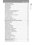 Page 99
Table of Contents
Table of Contents
Specifying the Image Mode ...................................................................................... 97
Creating/Saving a User Profile................................................................................. 98
Adjusting Brightness ................................................................................................ 99
Adjusting Contrast .......................................................................................................