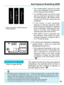 Page 4747
•By setting exposure compensation (see “7. Exposure Compensation” \
on page 42) after setting
the auto exposure bracketing step amount, you can take three sequential \
overexposed or under-
exposed shots while varying the compensation for each shot. The bracketi\
ng step amount is not
changed even when shifting the standard (metered) exposure.
• Auto exposure bracketing cannot be used in bulb mode or when using flash\
.
• Auto exposure bracketing cannot be set on the EOS-1 N RS in RS mode.
Auto...