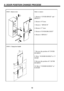 Page 13Follow  to remove
1. Remove“ COVER HINGE” and “
HINGE T”
2. Remove“ R” door.
3. Remove“ HINGE M”
4. Remove“ F” door
5. Remove“COVER BRACKET”
6. Remove“ HINGE U”
7. Reverse the position of“ COVER
BUSHING”
8. Move“ R DOOR HANDLE” to“ F
DOOR”
9. Reverse the position of“ CAP DR
BUSHING”
10. Move“ F DOOR HANDLE” to“
R DOOR”
STEP 1 : Remove door
STEP 2 : Change door handle128. DOOR POSITION CHANGE PROCESS
 