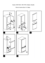 Page 20Models: ERF-336M / ERF-337M  (Hidden Handle)
- How to reverse doors in 5 steps.
123
45
 
