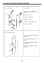Page 19Follow  to remove
1. Remove“ COVER HINGE” and “
HINGE T”
2. Remove“ R” door.
3. Remove“ HINGE M”
4. Remove“ F” door
5. Remove“COVER BRACKET”
6. Remove“ HINGE U”
7. Reverse the position of“ COVER
BUSHING”
8. Move“ R DOOR HANDLE” to“ F
DOOR”
9. Reverse the position of“ CAP DR
BUSHING”
10. Move“ F DOOR HANDLE” to“
R DOOR”
STEP 1 : Remove door
STEP 2 : Change door handle1810. DOOR POSITION CHANGE PROCESS
 