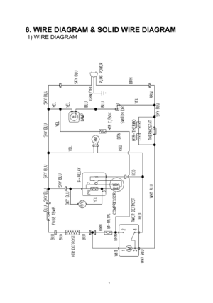 Page 7 
7
6. WIRE DIAGRAM & SOLID WIRE DIAGRAM 
 
1) WIRE DIAGRAM 
 
 
 
 
 
 
 
 